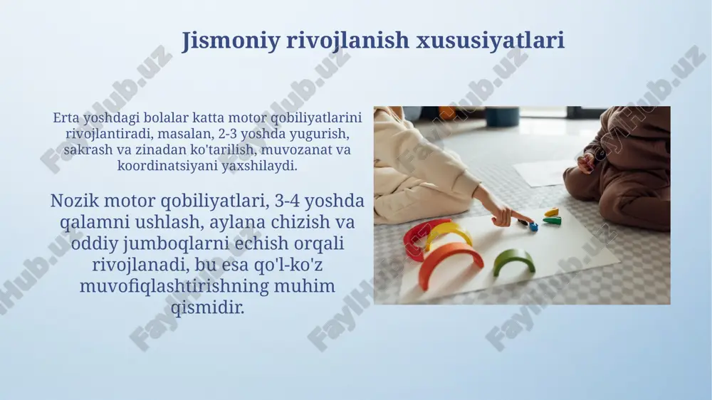 ilk bolalik davrida psixik rivojlanish xususiyatlari - Page 5