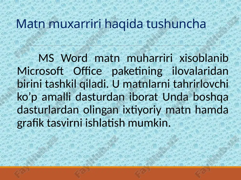 ms word dasturi - Page 5