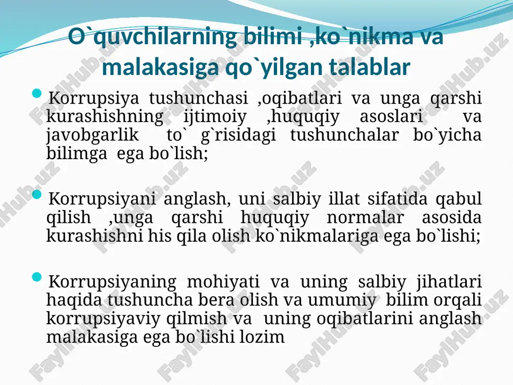 korrupsiyaga qarshi kurash mexanizmlari - Page 5