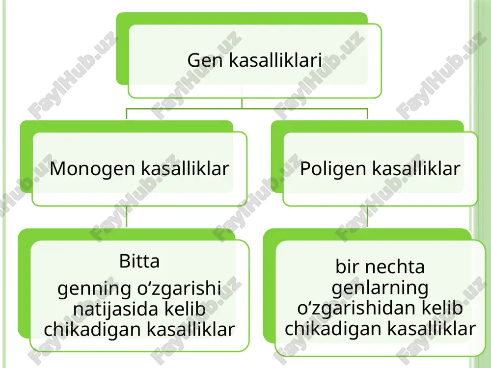 esa ferment sintezi uchun javob beradigan genning shikastlanishidan kelib chiqadi. merosning turi autosomal dominantdir erkak va ayol kasalliklari bir xil, har 3500 yangi tug'ilgan chaqaloqlarda kuzatiladi bu kasallik ko'plab organlarga va hatto butun tizimlarga ta'sir qiladi. teri, asab tizimi, ko'zlar, ichki organlar va boshqalarda mumkin bo'lgan malformatsiyalar. tashqi tomondan, bu kofe-sut rangidagi teridagi dog'lar, neyrofibromalar va irisning pigmentli hamartomalari (bream nodullari). galaktozemiya - kam uchraydigan irsiy metabolik kasallik bo'lib, unda galaktoza uglevodlar almashinuvi anormaldir ba'zi genlarning tug'ma nuqsoni natijasida paydo bo'ladi yangi tug'ilgan chaqaloqlarda galaktozemiya 15-20 mingdan taxminan 1 holatda uchraydi. boladagi galaktozemiyaning birinchi alomatlari tug'ilgandan bir necha kun o'tgach paydo bo'ladi: ular sutli ovqat bilan oziqlanish fonida paydo bo'ladi va o'zini qusish va najas buzilishi, ichak kolikasi va shishishi, sariqlik va ko'p gaz hosil bo'lishi bilan namoyon qiladi. yangi tug'ilgan chaqaloqlarda galaktozemiya o'z vaqtida aniqlanmasa, jigar hajmi kattalashadi va asab tizimining shikastlanishi rivojlanadi - mushaklarning ohangini pasayishi, konvulsiyalar. asta …