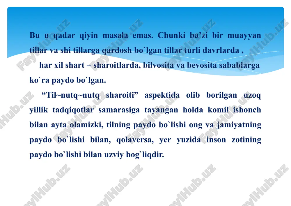 tilning paydo bo'lishi - Page 5