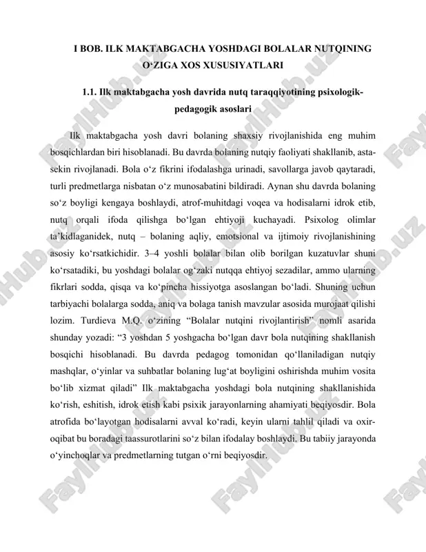 uloqotda bo‘lish bola nutqini shakllantirishda asosiy omillardir. tajribada shunday holatlar kuzatilgan: o‘z oilasida ko‘p gapirmaydigan, faqat ko‘rsatma oladigan bola guruhdagi boshqa bolalarga nisbatan kamroq so‘z ishlatadi. aksincha, har kuni ertak eshitadigan, rasm asosida savollarga javob beradigan bolalar o‘z fikrlarini ancha ravon ifodalay oladi. demak, ilk maktabgacha yosh davridagi bola nutqining rivojlanishida psixologik omillar (eslab qolish, diqqat, idrok, emotsiya) bilan bir qatorda pedagogik vositalar (o‘yinlar, suhbatlar, mashqlar) ham muhim o‘rin tutadi. shuning uchun maktabgacha ta’lim muassasalarida bu yoshdagi bolalar bilan ishlashda yoshga mos, bosqichma-bosqich va qiziqarli usullarni qo‘llash lozim. bu jarayon bolaning nafaqat so‘z boyligini, balki fikrlash va muloqot qilish qobiliyatini ham shakllantiradi.ota-onalarga hikoya qilish usullari haqida maslahatlar berish, uyda bolalar bilan birga ertak o‘qish yoki hikoya tuzish bo‘yicha yo‘riqnomalar tarqatish, bu boradagi seminar-treninglar tashkil etish – bularning barchasi umumiy metodik muhitni mustahkamlaydi. tajribali metodistlar tavsiyasiga ko‘ra, hikoya qilish darslarini o‘ziga xos teatrlashtirilgan ko‘rinishda olib borish eng yaxshi natijalarni beradi. bunda …
