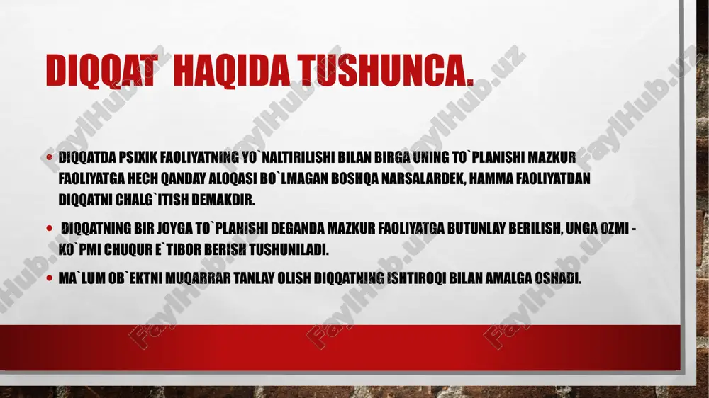 diqqat turlari va uning xususiyatlari - Page 5