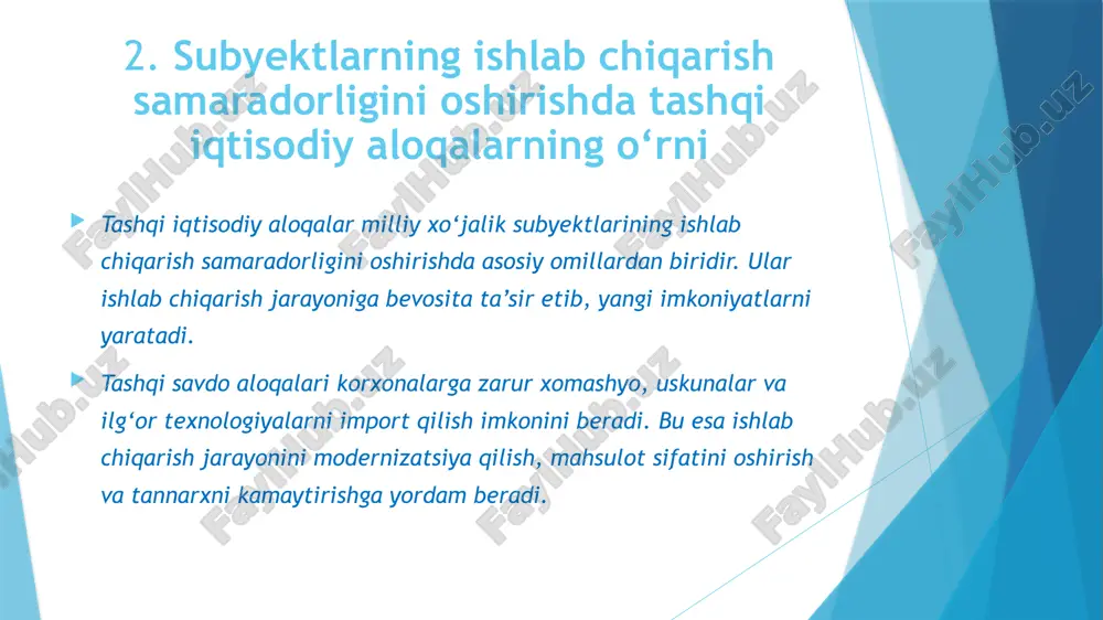 tashqi iqtisodiy faoliyat - Page 5