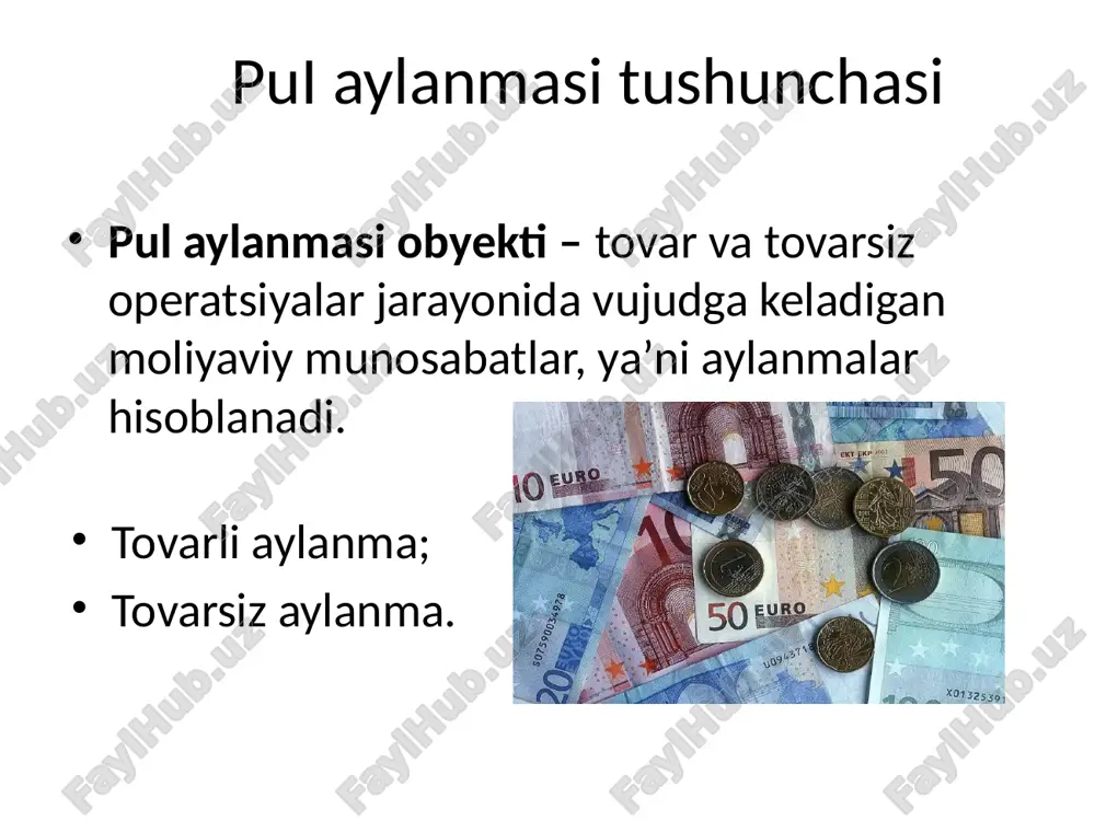 pul aylanmasi va uning tarkibi - Page 5