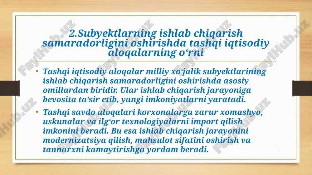 tashqi iqtisodiy faoliyat - Page 5