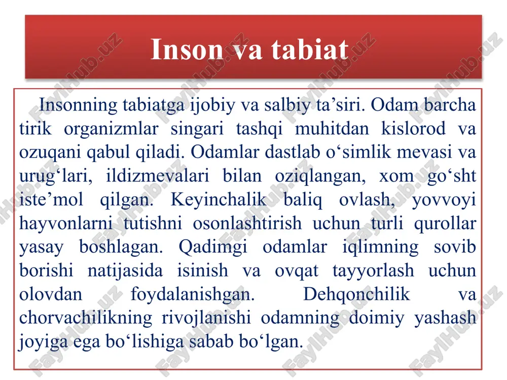 inson va tabiat - Page 5