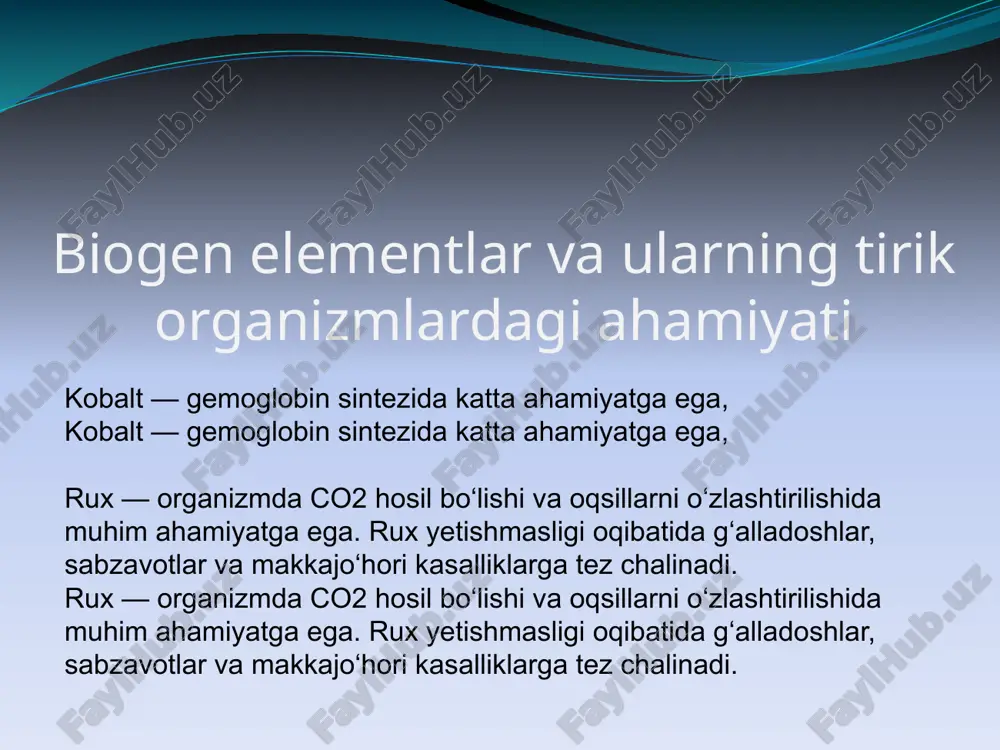biogen elementlar - Page 5