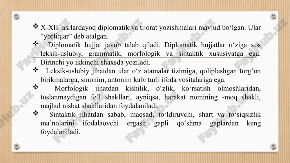 davlat tilida diplomatik yozishmalarni amalga oshirish - Page 5