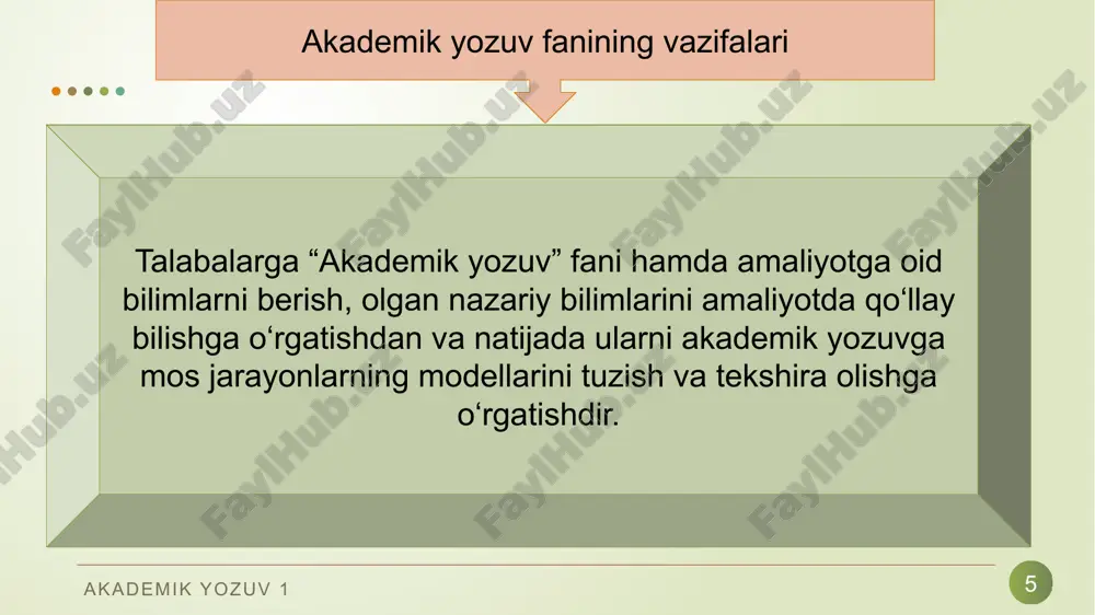 akademik yozuv va axborot - Page 5