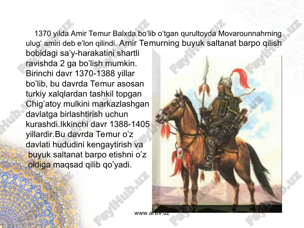amir temur -buyuk siymo - Page 5