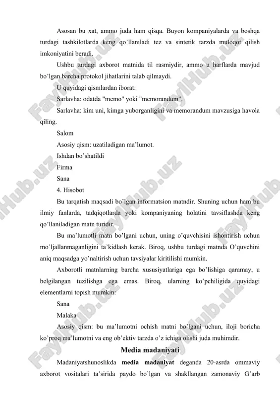 kka o’rmonlarida yashaydigan turi) katta amaliy ahamiyatga ega bo’lgan parazit qurtlardan farqli o’laroq, ommabop madaniyatning keng tarqalgan elementlariga aylandi. xanna arendtning 1961 yildagi „madaniyatdagi inqiroz“ asarida „ommaviy axborot vositalari madaniyat sanoatining talablariga javob berishga olib keladi“. [7] biroq, syuzan sontag taʼkidlashicha, bizning madaniyatimizda eng „tushunarli va ishonarli qadriyatlar“ ushbu sohadan kelib chiqqanligini taʼkidlaydi, bu „jiddiylikning loyqa standartlarini talab qiladi“. natijada „befarq, yuzaki va o’ylamasdan zo’ravonlik“ mavzulari odatiy holga aylanadi. 1950-yillardan boshlab televidenie jamoatchilik fikrini shakllantirishning asosiy vositasi bo’lib kelmoqda . rozenberg va uaytning „ommaviy madaniyat“ kitobida makdonald „ommaviy madaniyat — bu chuqur voqeliklardan (o’lim, mag’lubiyat, fojia) va shuningdek, oddiy o’z-o’zidan paydo bo’ladigan zavqlardan foydalanadigan qadrsizlangan, ahamiyatsiz madaniyat“ deb taʼkidlaydi. van den xagning taʼkidlashicha, „barcha ommaviy axborot vositalari oxir-oqibat odamlarni shaxsiy tajribadan uzoqlashtiradi va uni qaytarib berishni talab qilib, ularning bir-biridan, haqiqatdan va o’zlaridan maʼnaviy izolyatsiyasini kuchaytiradi“. [7] [8] tanqidchilar „yuksak sanʼat va chinakam xalq madaniyati o’rnini eng past umumiy denominatorni …