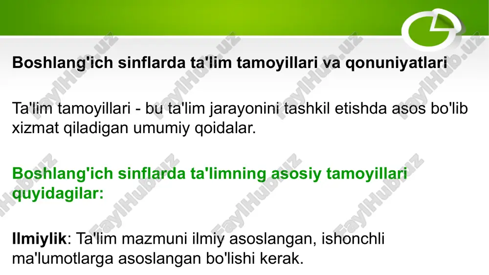 boshlangʻich taʼlim mazmuni va mohiyati - Page 5