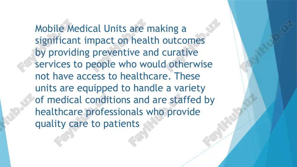 mobile medical units in the world - Page 5