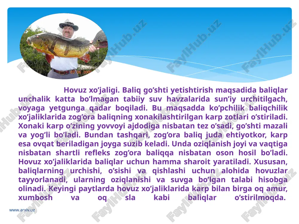 o’zbekistonda uchraydigan baliqlarning ahamiyati - Page 5