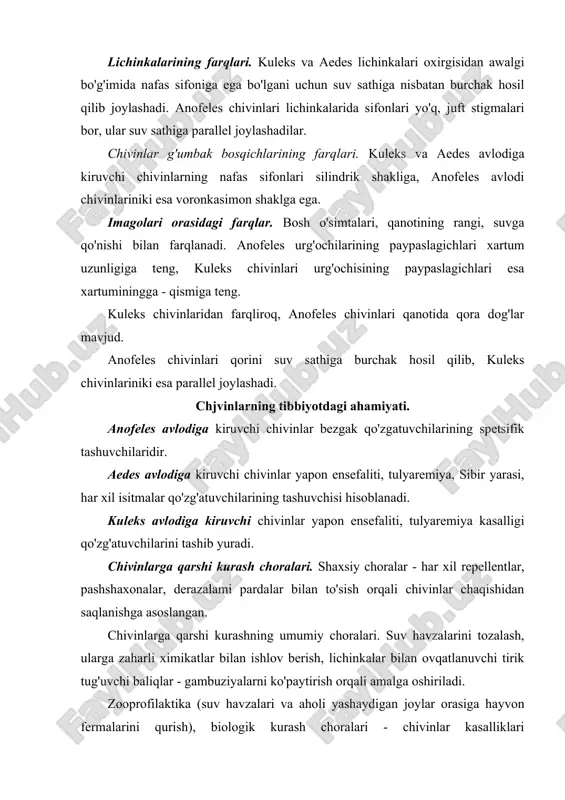 oe izdatelstvo "bolshaya rossiyskaya entsiklopediya". m. 1998. 5. burdelev t.e. i dr. osnovo’ veterinarii. uchebnik. m.,1978. 6. genis d.e. meditsinskaya parazitologiya. m. 1991.