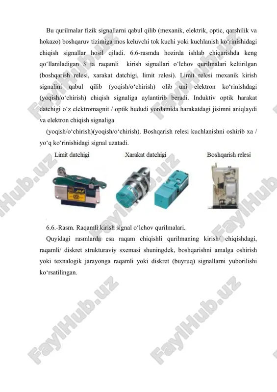 obekt boshqaruvida qo’llaniladigan maxsus o’lchov asboblari - Page 5