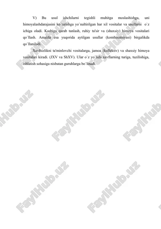 hayotiy faoliyat xavfsizligining nazariy asoslari - Page 5