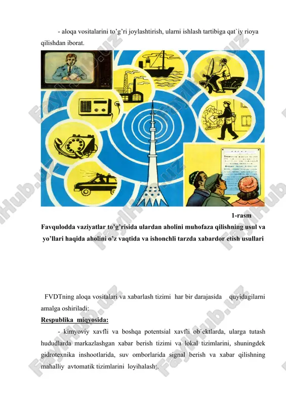 favqulodda vaziyatlarda xabar berish va axborot uzatish - Page 5