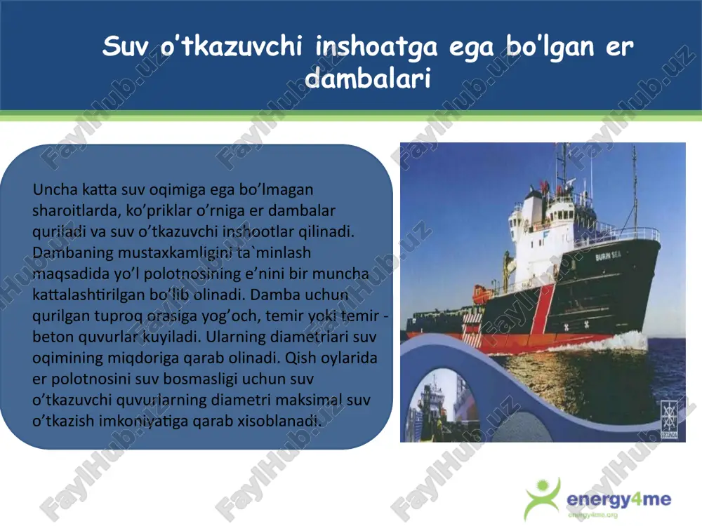 suv havzalardan o`tish vositalari - Page 5