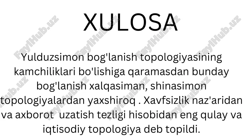 kompyuter tarmoqlarining ulanish turlari - Page 5
