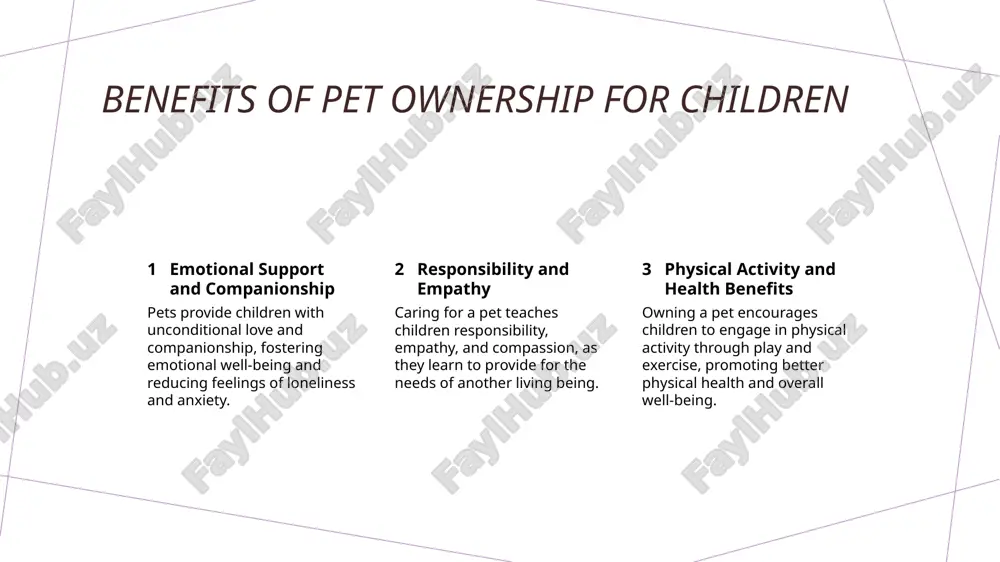 having pets benefits people - Page 5