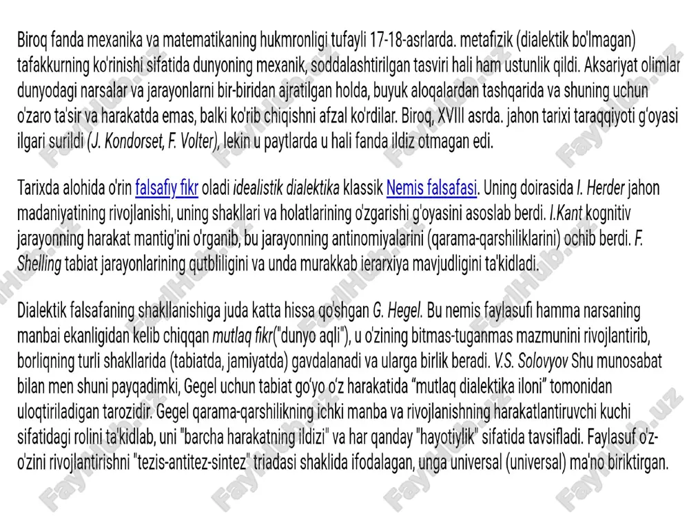 dialektika rivojlanishi haqidagi ta'limot - Page 5