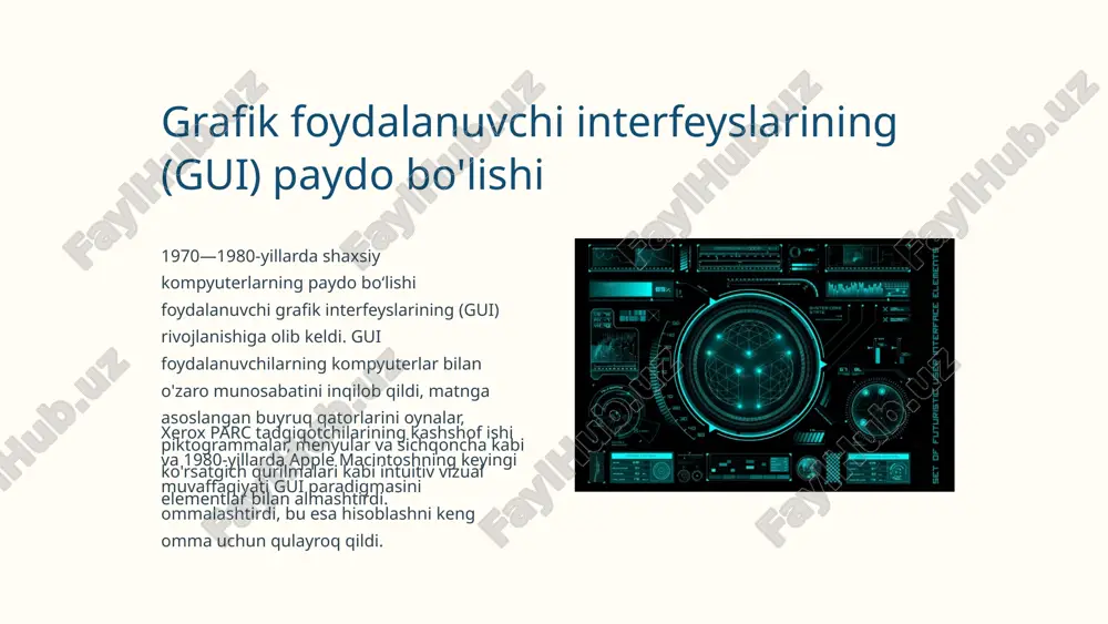operatsion tizimlar tarixi va rivojlanishi. - Page 5
