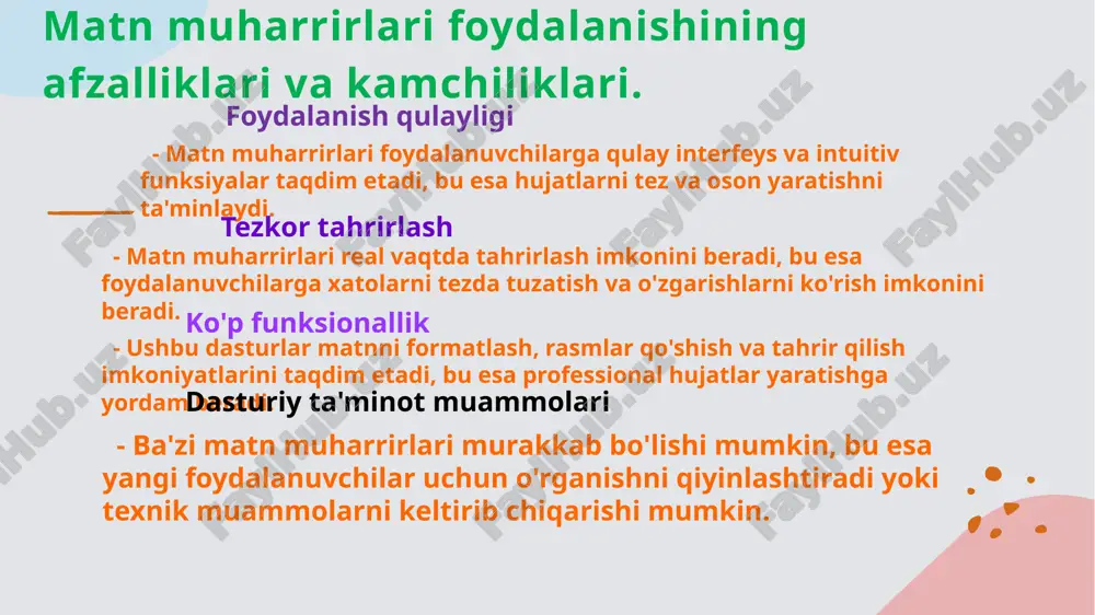 matn muharrirlari va protsessorlari - Page 5