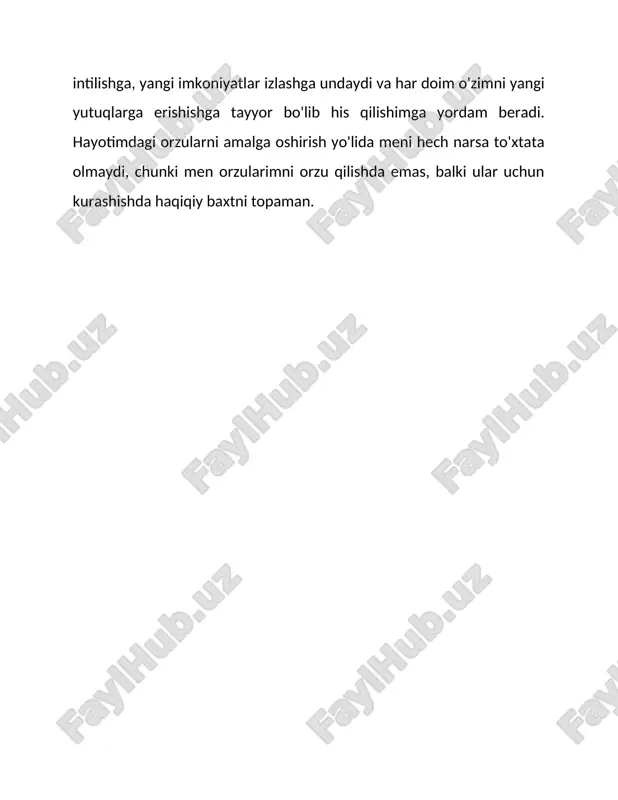 orzularim haqida o'ylarim| esse - Page 5