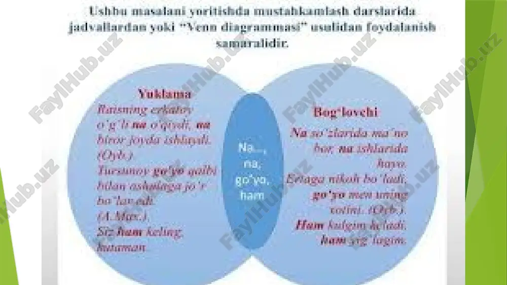 ayiruv bog’lovchilari yordamida bog’langan qo’shma gaplar - Page 5