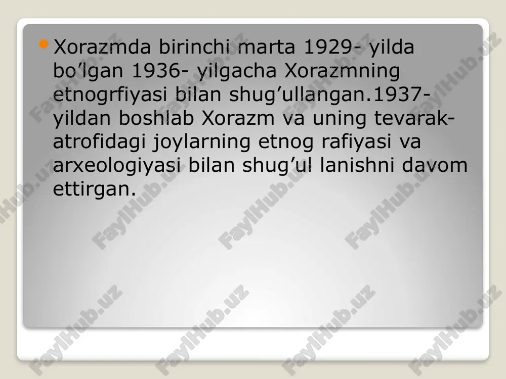 s.p.tolstov “qadimgi xorazm sivilizatsiyasi izidan”asari - Page 5