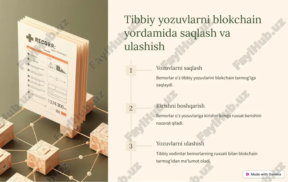 sog'liqni saqlashda blokcheyn texnologiyasi - Page 5