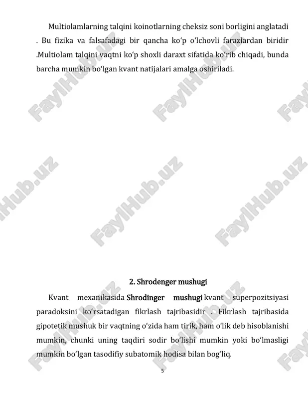 a ega . fikrlash tajribasi keyinchalik chigallashgan holat sifatida ma'lum bo'ladigan holatda tayyorlangan bir juft zarrachani o'z ichiga oladi . eynshteyn, podolskiy va rozen shuni ta'kidladilarki, bu holatda birinchi zarrachaning holati o'lchangan bo'lsa, ikkinchi zarrachaning holatini o'lchash natijasini oldindan aytish mumkin. agar buning o'rniga birinchi zarraning impulsi o'lchangan bo'lsa, ikkinchi zarraning impulsini o'lchash natijasini oldindan aytish mumkin edi. ularning ta'kidlashicha, birinchi zarrachaga qilingan hech qanday harakat boshqasiga bir zumda ta'sir qila olmaydi, chunki bu nisbiylik nazariyasiga ko'ra imkonsiz bo'lgan yorug'likdan tezroq ma'lumot uzatilishini o'z ichiga oladi . ular keyinchalik "haqiqatning epr mezoni" deb nomlanuvchi printsipga asoslanib, shunday deb ta'kidladilar: "agar tizimni hech qanday tarzda bezovta qilmasdan, biz fizik miqdorning qiymatini aniq (ya'ni, birlikka teng ehtimollik bilan) bashorat qila olsak. , keyin bu miqdorga mos keladigan haqiqat elementi mavjud." shundan kelib chiqib, ular ikkinchi zarracha har ikkala miqdorni o'lchashdan oldin ham joylashuvi, ham impulsning aniq qiymatiga ega bo'lishi kerak degan xulosaga …