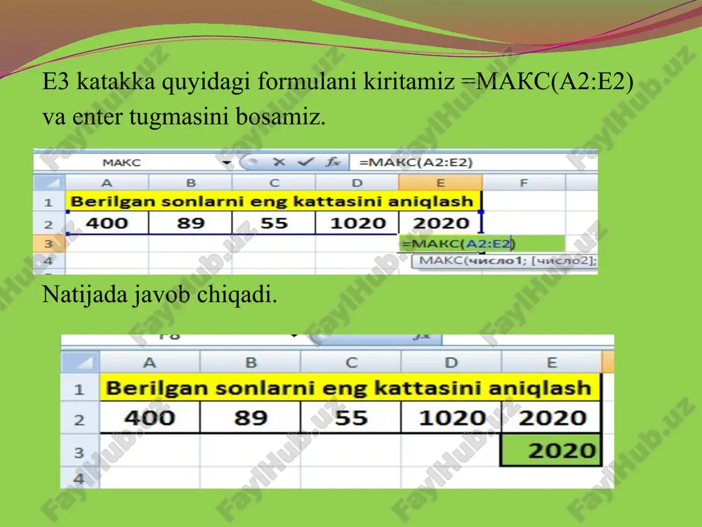 statistik funksiyalar - Page 5