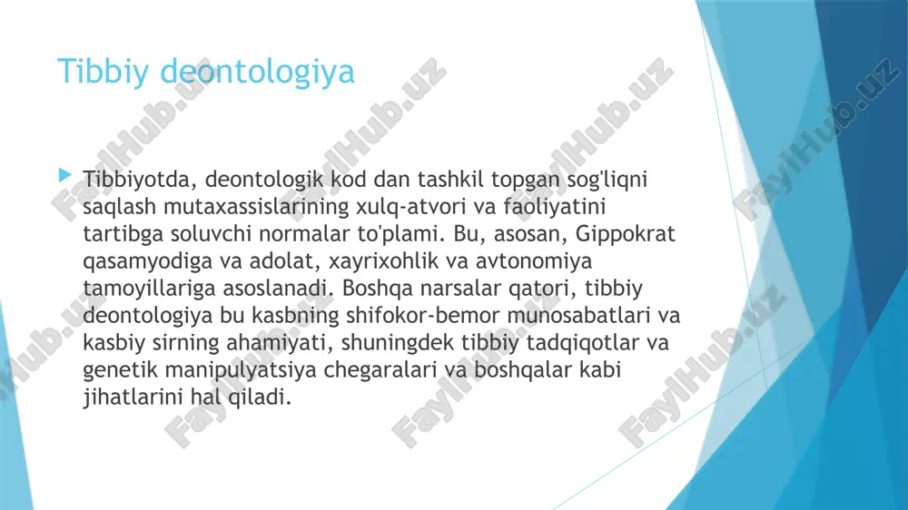 stomatologiyada etika va deontologiya. - Page 5