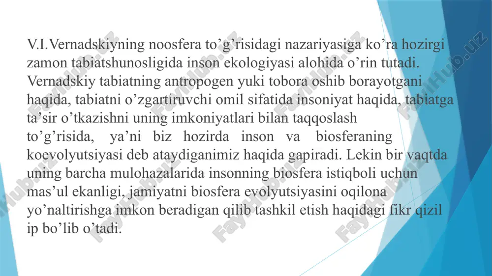inson ekologiyasi. umumiy ekologiya. - Page 5