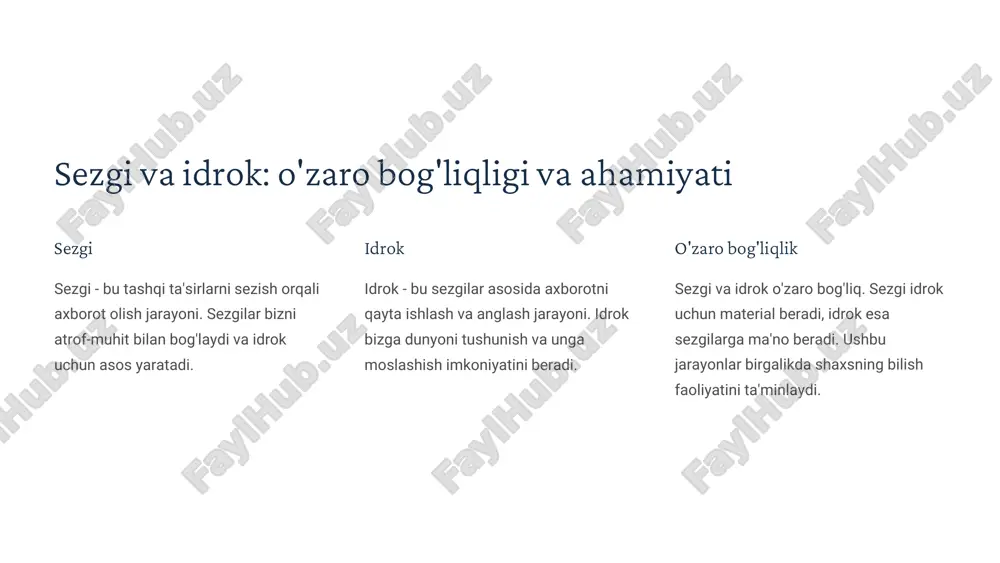 shaxsning bilish jarayonlari va xususiyatlari - Page 5
