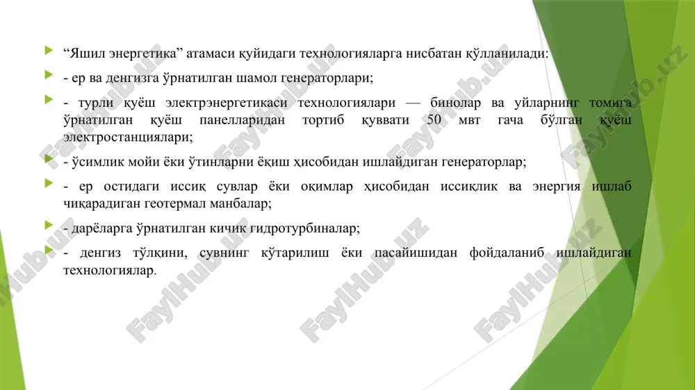"yashil energetika" barqaror iqtisodiy rivojlanish omil sifatida - Page 5