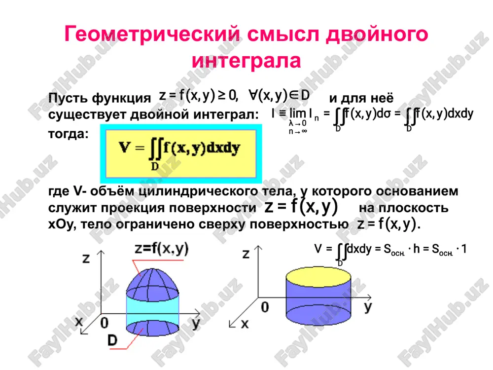 dvoynoy integral. prilojeniya dvoynogo integrala. - Page 5