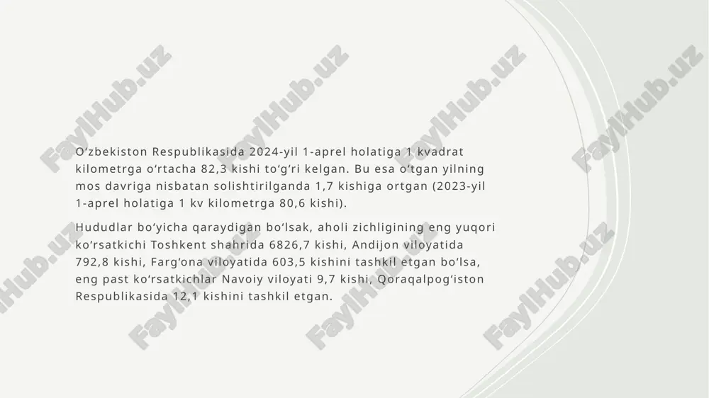 o’zbekistonda tug’ilish koeffitsienti - Page 5