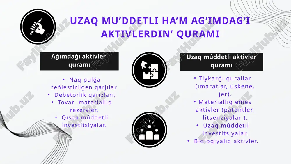 aktivlar haqida taqdimot - Page 5