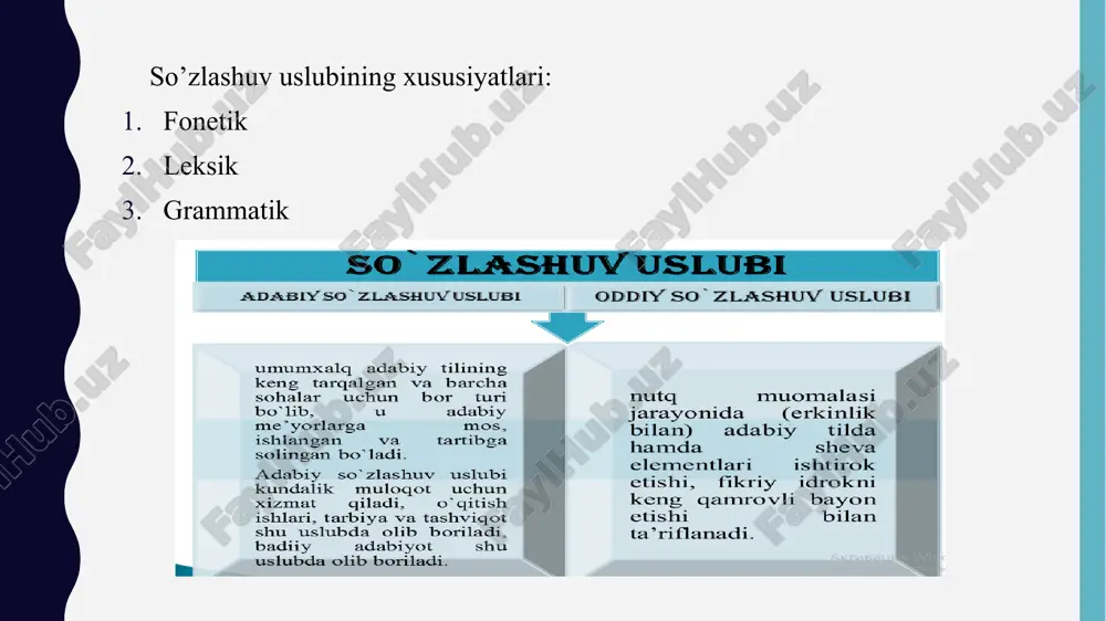 nutq madaniyati va uslubshunoslik - Page 5