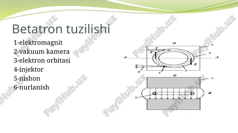 betatron - kurs ishi prezentatsiyasi - Page 5