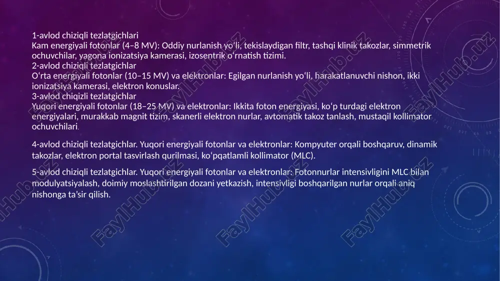chiziqli tezlatgichlar - Page 5