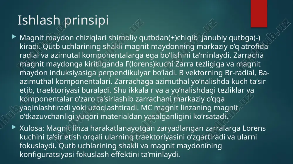 magnitlinzalar va ularning qo’llanilishi 2 - Page 5