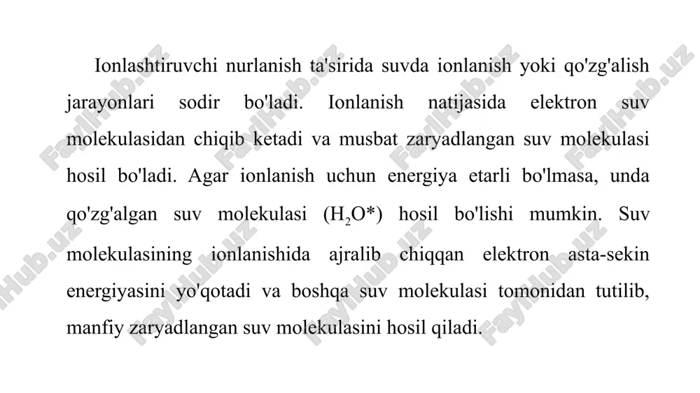 iatsiya kataraktasi. beta nurlanish katarakt rivojlanishi uchun eng xavfli hisoblanadi. asab tizimi. nerv to'qimasi yuqori darajada ixtisoslashgan va radiorezistentdir, shuning uchun nerv hujayralarining o'limi 100 gy dan yuqori nurlanish dozalarida kuzatiladi. asab tizimi nerv to'qimasi yuqori darajada ixtisoslashgan va radiorezistentdir, shuning uchun nerv hujayralarining o'limi 100 gy dan yuqori nurlanish dozalarida kuzatiladi. endokrin sistema. ichki sekretsiya bezlari hujayra almashinuvining past darajasiga ega va kattalarda bolalarga nisbatan radiorezistent, endokrin bezlar ko'proq radiochidamli. endokrin sistema ichki sekretsiya bezlari hujayra almashinuvining past darajasiga ega va kattalarda bolalarda nisbatan radiochidamli, bolalarda endokrin bezlar ko'proq radiosezgir. muskul-skelet tizimi. kattalarda suyak, tog’ay va mushak to'qimalari ancha radiochidamli, lekin bolalikda yoki singan to'qimalarning shifo davrida radiosezgirlik ortadi. skelet to'qimalarining eng katta radiosezgirligi embrion rivojlanishining 38- 85-kunlariga xos. populyatsiya darajasida radiosezgirlik quyidagi omillarga bog'liq: • genotip xususiyatlaridan - inson populyatsiyasida 10-12% radiosezgirlikning ortishi bilan ajralib turadi, bu dnk uzilishlarini yo'q qilish qobiliyatining irsiy pasayishi yoki reparatsiya jarayonining pasayishi …