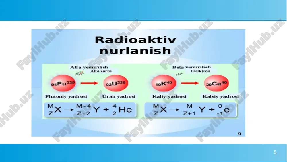 tibbiyotda qo’llaniladigan radionuklidlarni elektron tezlatgichlarda olish - Page 5