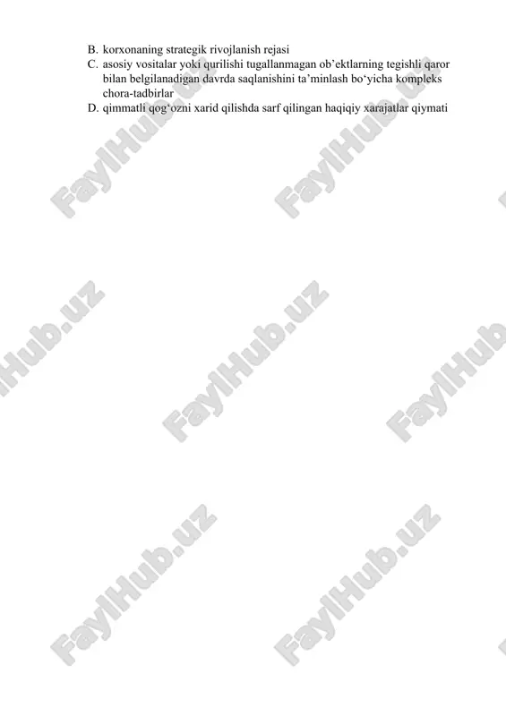 buxgalteriya nazorat savollari uchun qo'llanma - Page 5