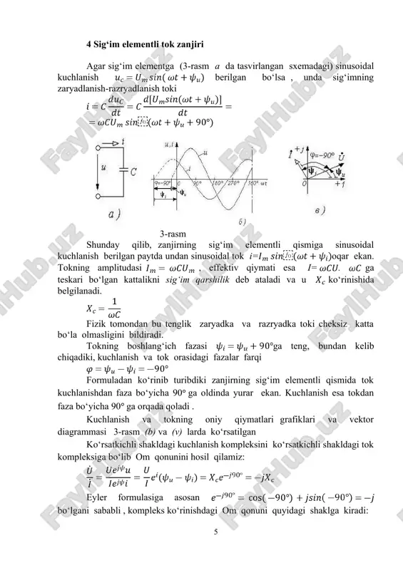 sinusoidal tok zanjirlari - Page 5